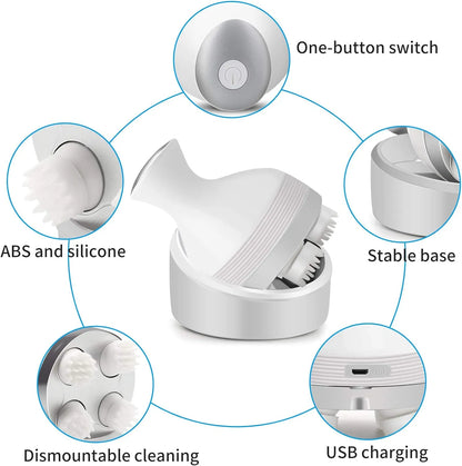 Hair Scalp Massager Rechargeable 3D Head Massager Machine | Electric Head Massager
